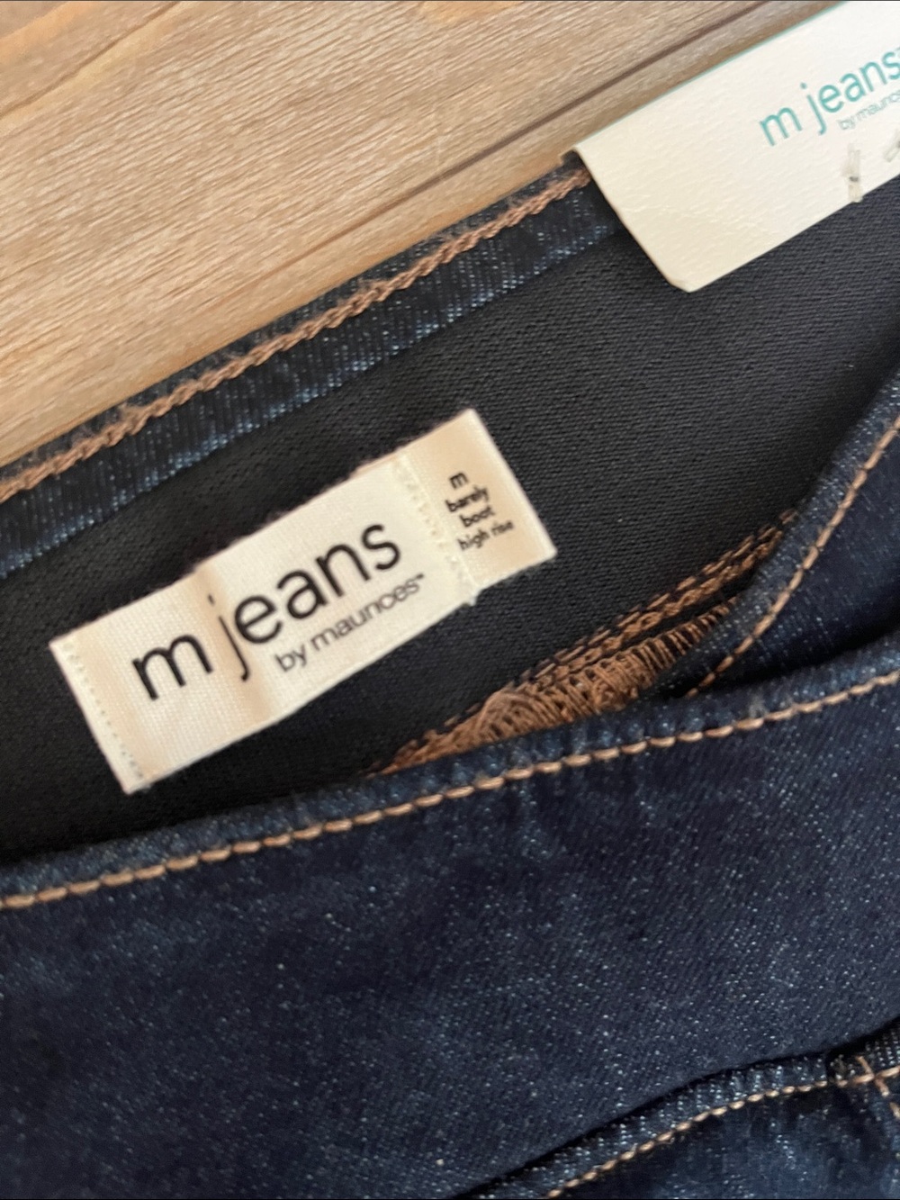 M Jeans by Maurices Cool Comfort Pull on Barely Boot High Rise Ultimate Stretch - Picture 7 of 10